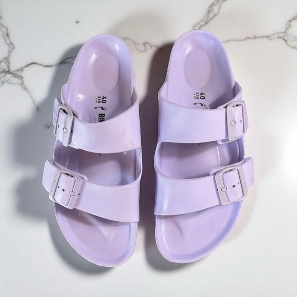 Birkenstock Women's Purple Fog Arizona Sandals - Picture 4 of 7